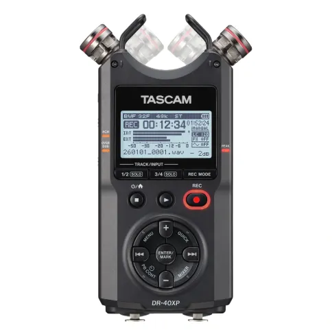 Tascam DR-40XP handheld recorder_1.webp