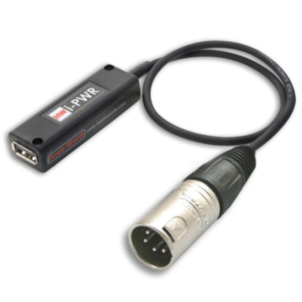 Adaptateur Hawk-Woods XLR 4 broches vers USB, 15 cm - Kamera Express