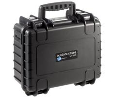 B&W Outdoor-Case Type 3000 Mousse Noir