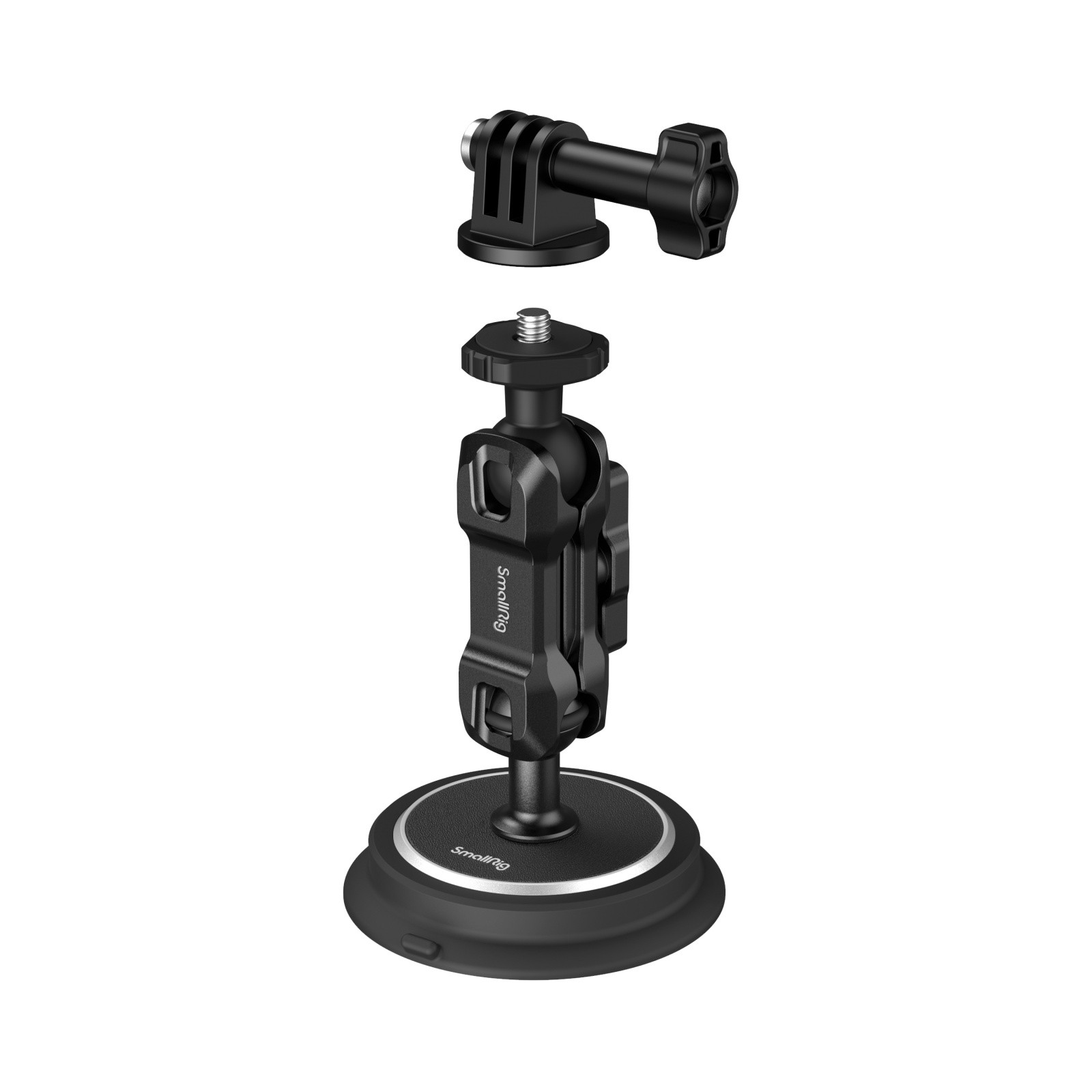 SmallRig Magic Arm Kit de montage à ventouse magnétique pour caméras d'action 4466