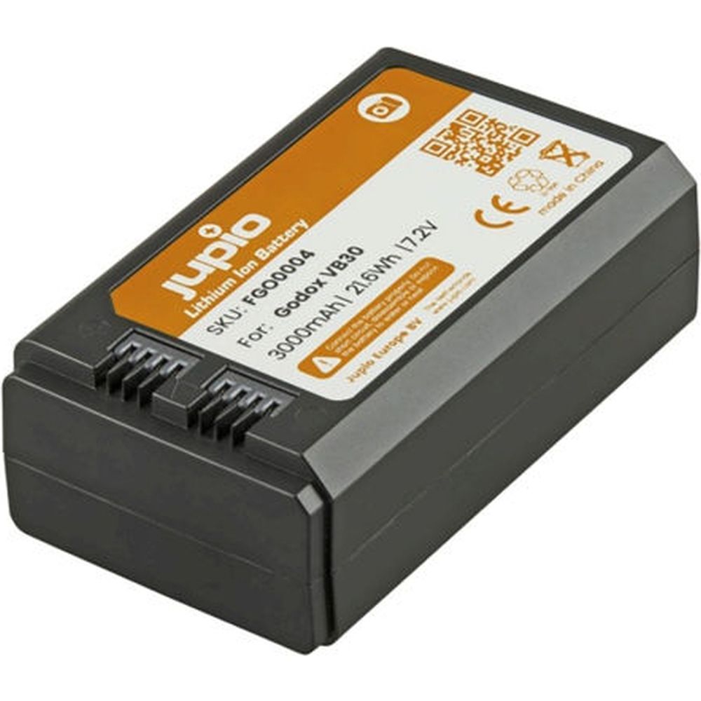 Batterie externe Jupio VB30 pour Godox V1/V1 PRO/V850/V860 (entrée USB-C) 3000 mAh