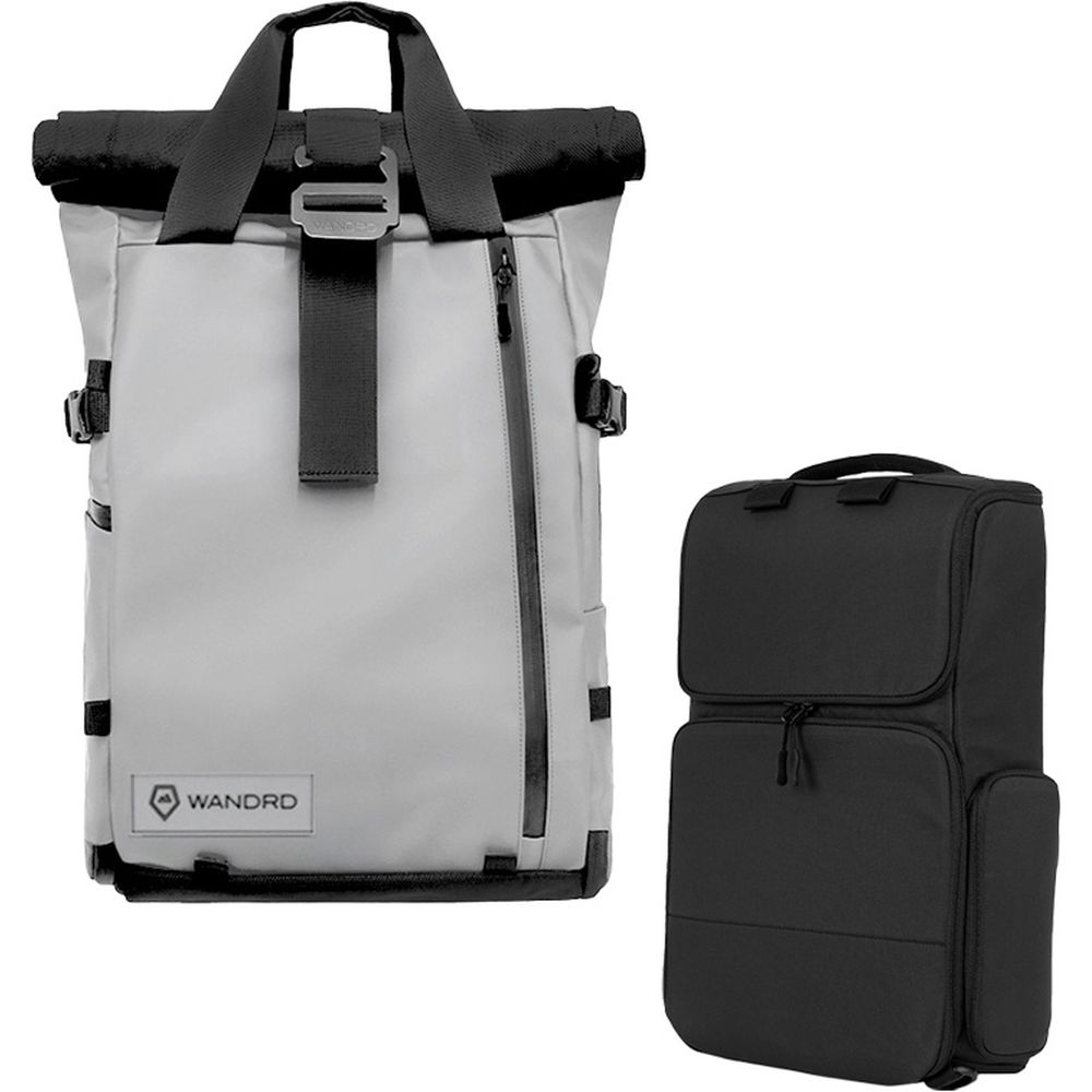 WANDRD PRVKE 21 litres gris + PRO-Cube V3