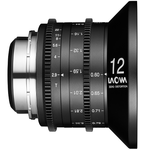 Venus LAOWA 12mm t/2.9 ZERO-D Cine objectif pour Sony FE