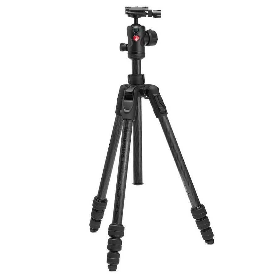 Trépied en carbone Manfrotto Befree Advanced AS twist