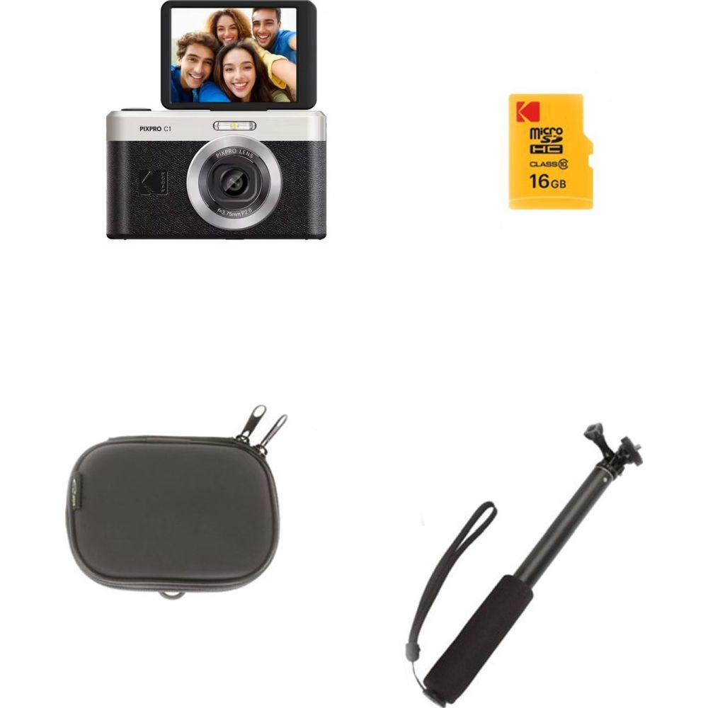 Kit Kodak Pixpro C1 noir