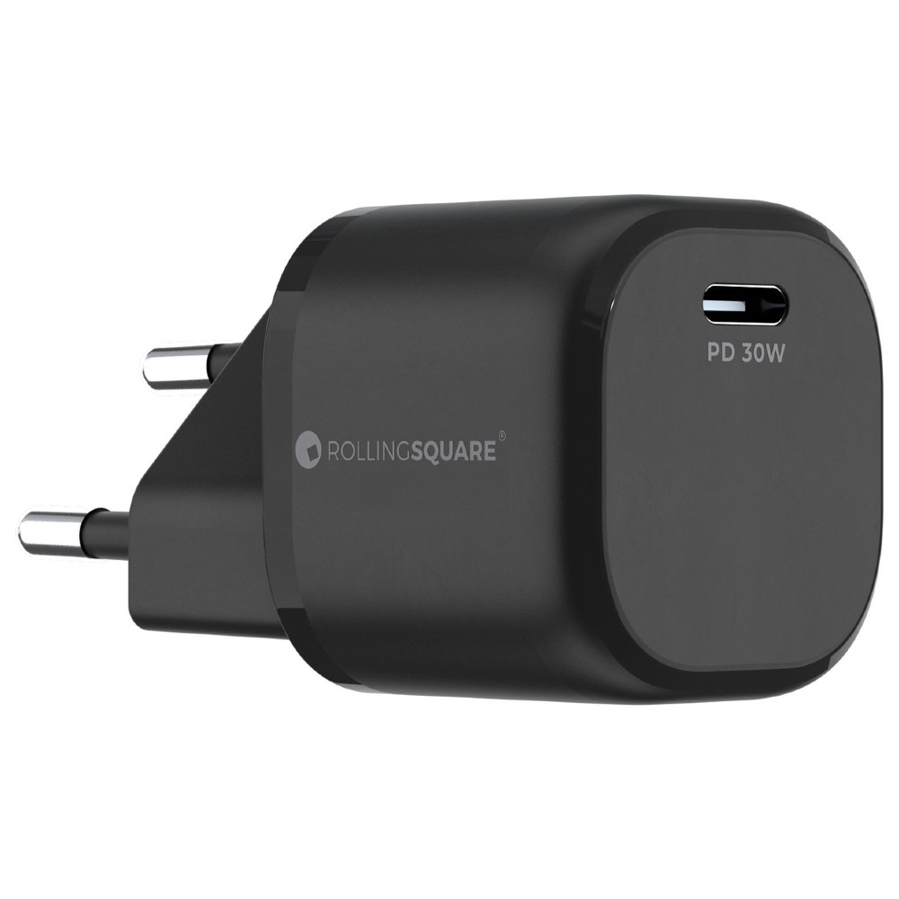Rolling Square GaN Charger EU 30W noir