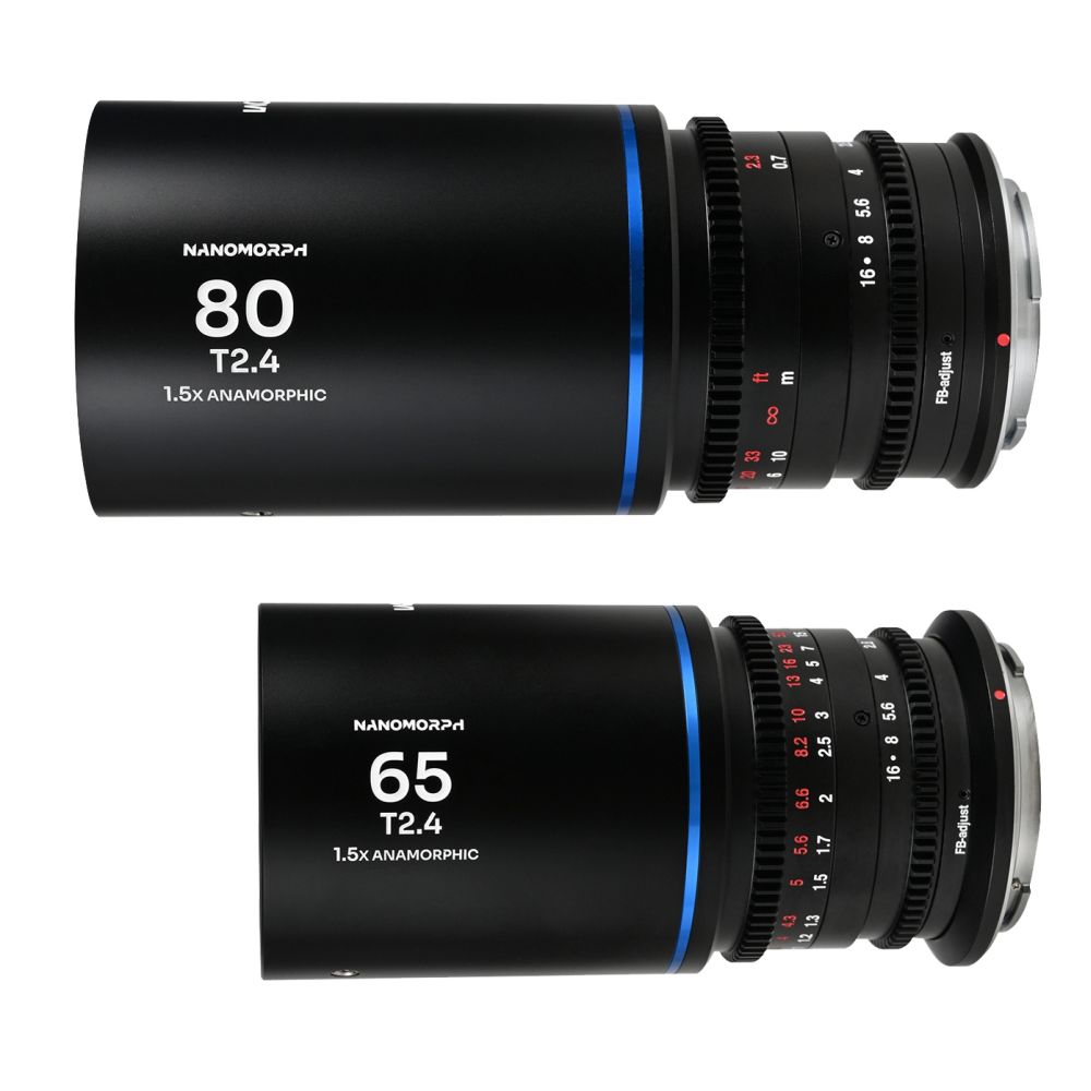 Laowa Nanomorph S35 Bundle (65mm, 80mm) (Bleu) Canon RF