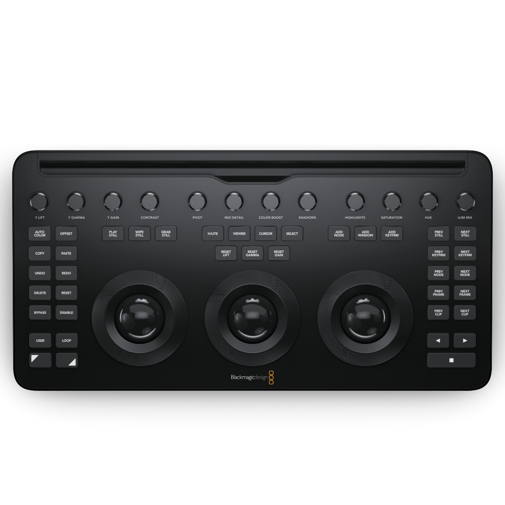 Panneau couleur Blackmagic DaVinci Resolve Micro (ZH)