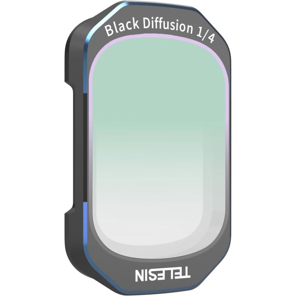 Filtre de diffusion noir Telesin 1/4 pour DJI Osmo Pocket 3