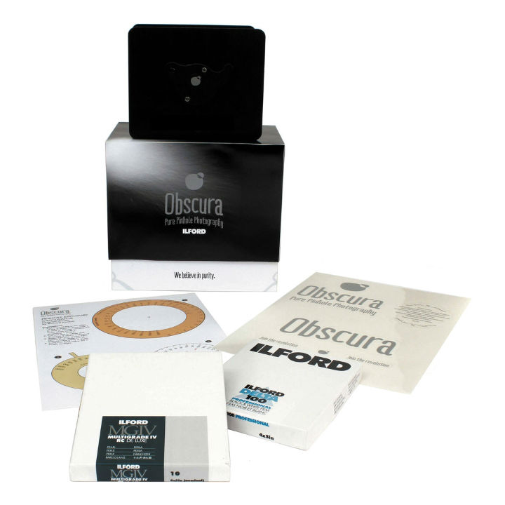 Kit Appareil à Sténopé Harman Obscura 4 x 5 Pouces par Ilford