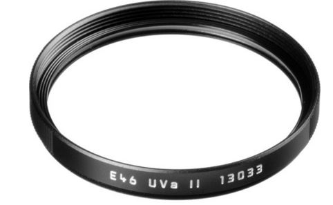 Filtre Leica UVa II E46 Noir