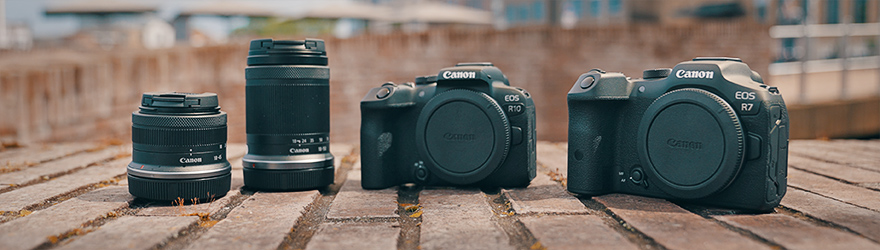 Canon EOS R7, EOS R10 & lenses