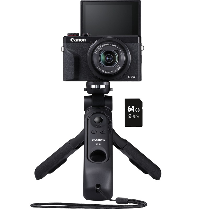 Canon PowerShot G7X Mark III Vlogger Kit Noir