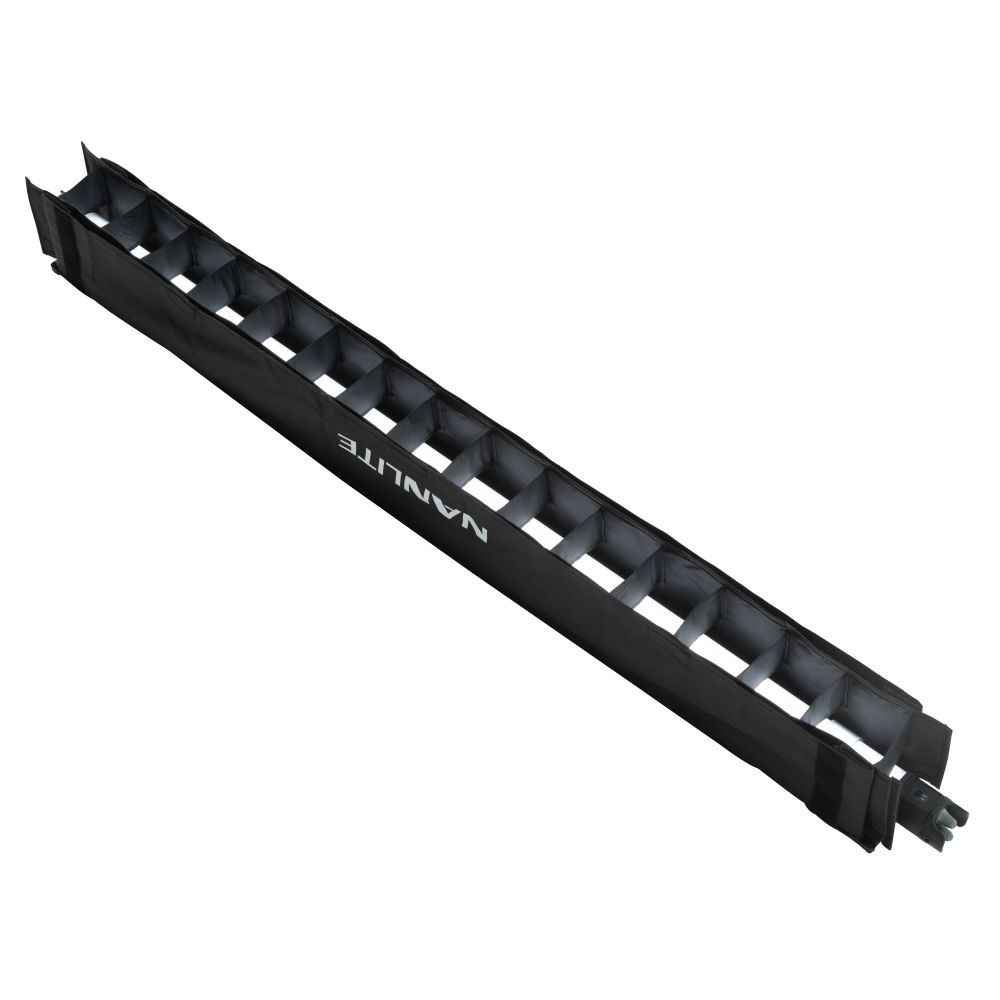 Nanlite Barndoor with Eggcrate pour Pavotube II 30C