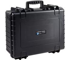 Valises d'extérieur B&W type 6000 noir + séparateur