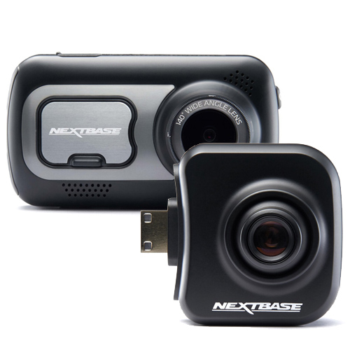 Dashcam Nextbase 522GW + caméra arrière grand angle