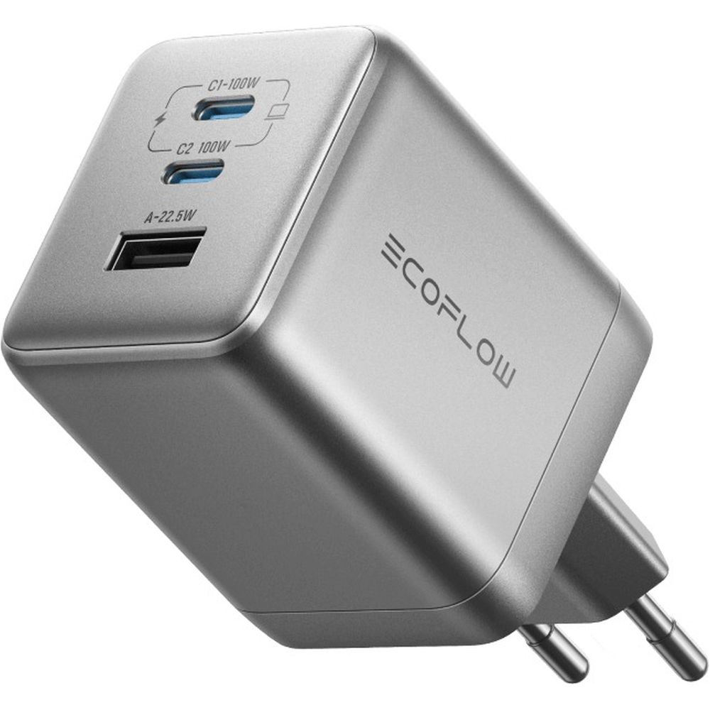 Chargeur EcoFlow RAPID Pro 100 W avec GaN (3 ports)