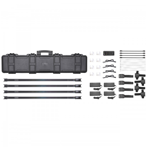 Godox TL120-K4 - Kit 4 x TL120 et accessoires