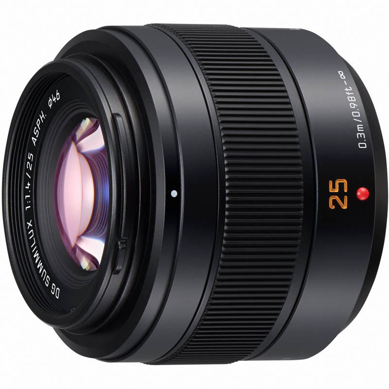 Panasonic MFT 25 mm Leica DG f / 1.4 II ASPH