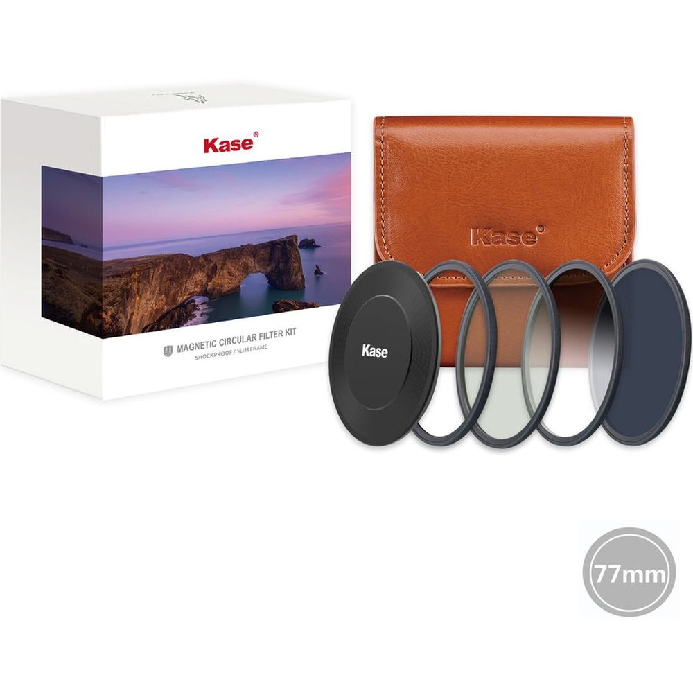 Kit professionnel Kase Wolverine 77mm (CPL+ND1000+S-GND0.9)