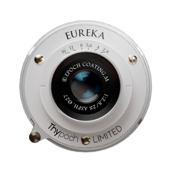 Thypoch Eureka 28 mm f/2,8 ASPH. pour monture Leica M Pearl White