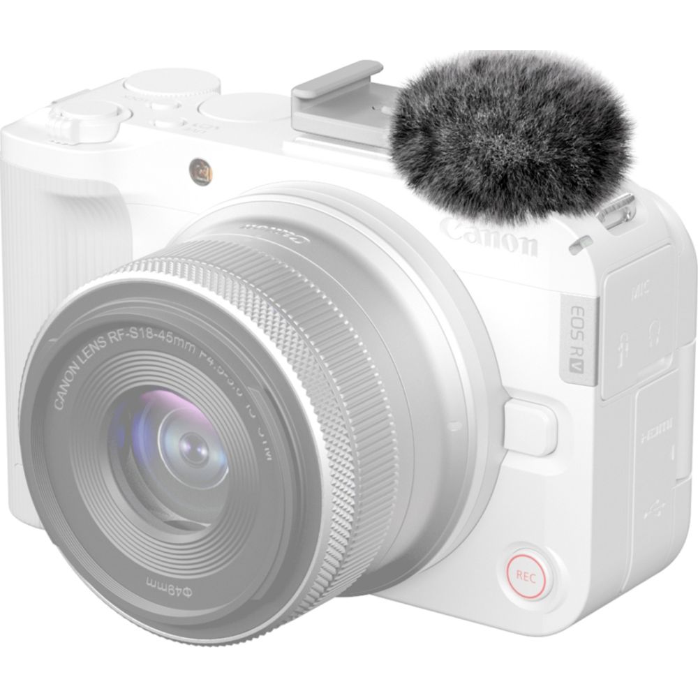 SmallRig 5434 Kit de pare-brise en fourrure pour Canon EOS R50 V (2pcs)
