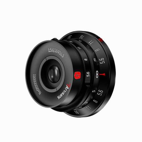 Objectif M28mm f5.6 plein format à monture M 7Artisans
