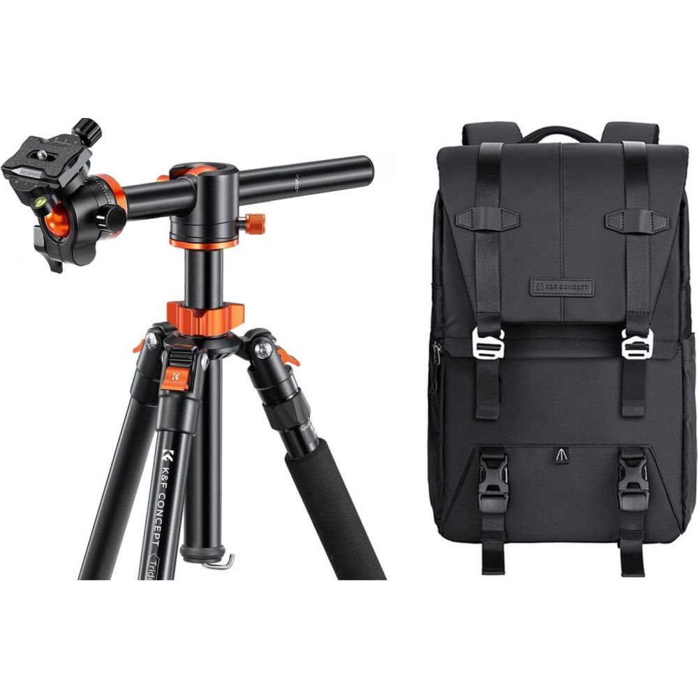 K&F Concept combi trépied/sac à dos Trident-T Tripod + Concept Beta Backpack 20L noir