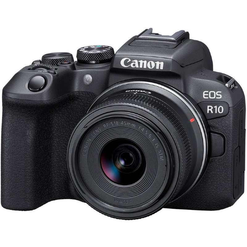 Canon EOS R10 boitier et Canon RF-S 18-45mm F/4.5-6.3 IS STM