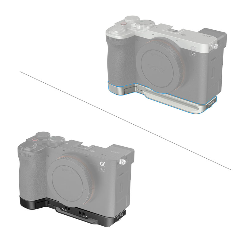 SmallRig 4438 Plaque de montage inférieure pour Sony Alpha 7C II / 7CR