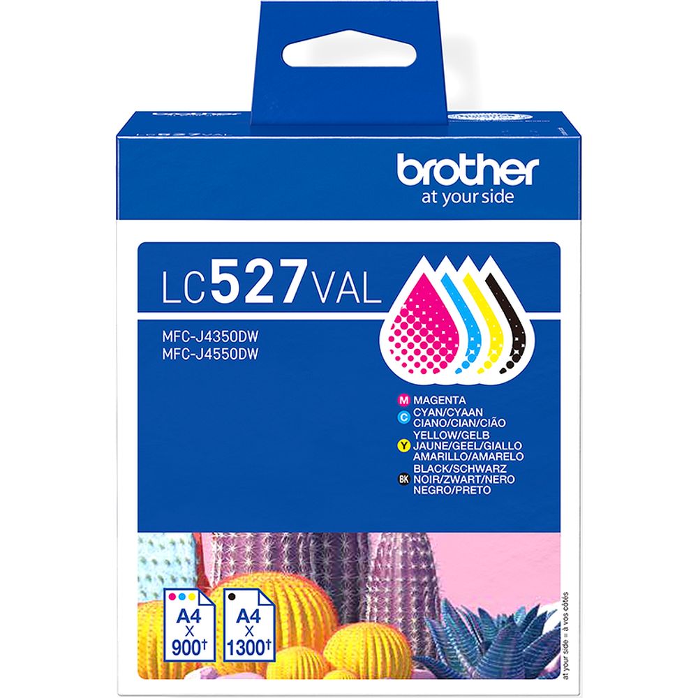 Cartouche d'encre Brother LC-527VAL Pack économique