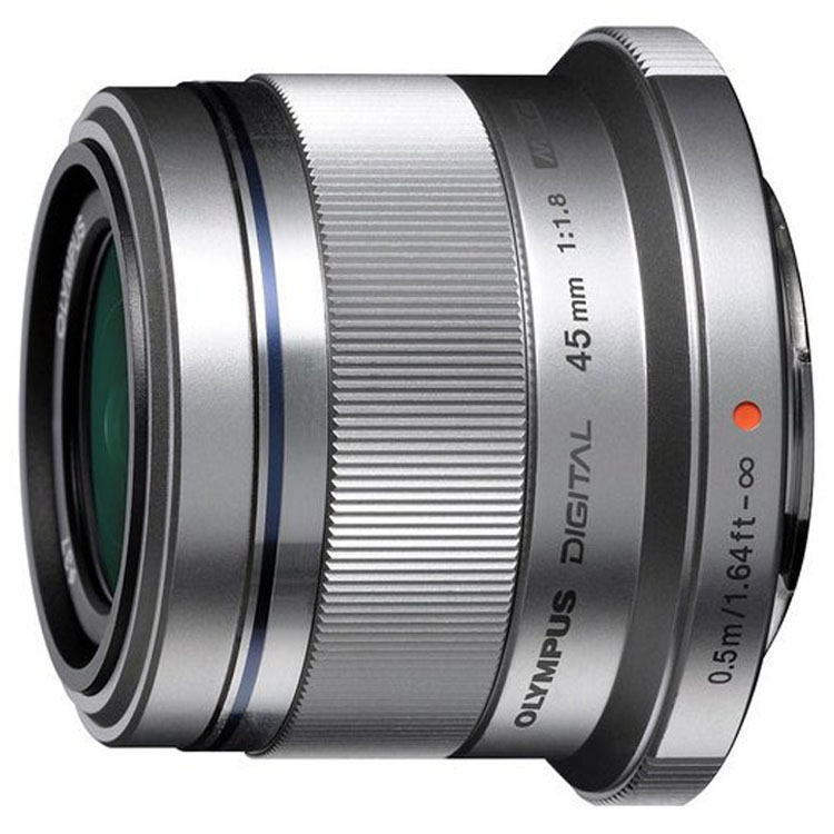 Olympus M.Zuiko Digital 45mm F1.8 Argent