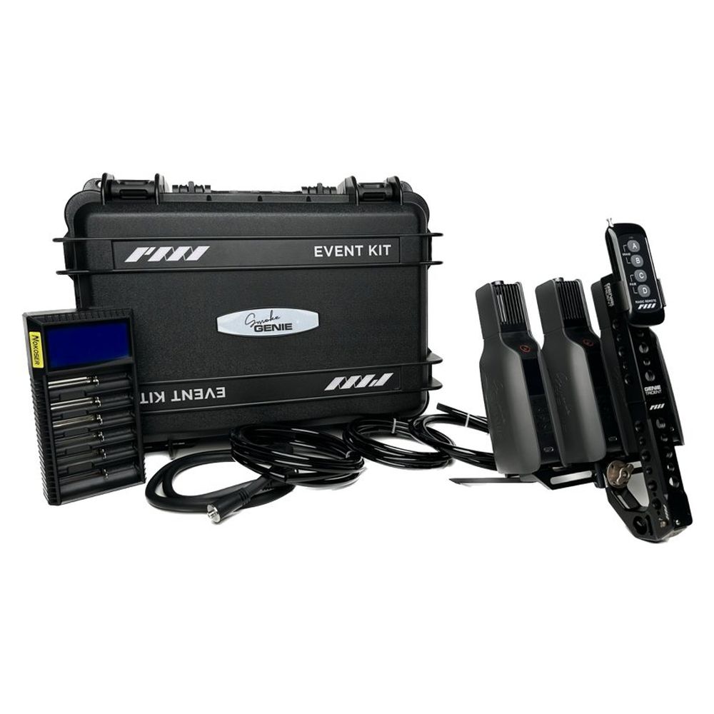PMI SmokeGENIE Event Kit 3 machines à fumée avec accessoires