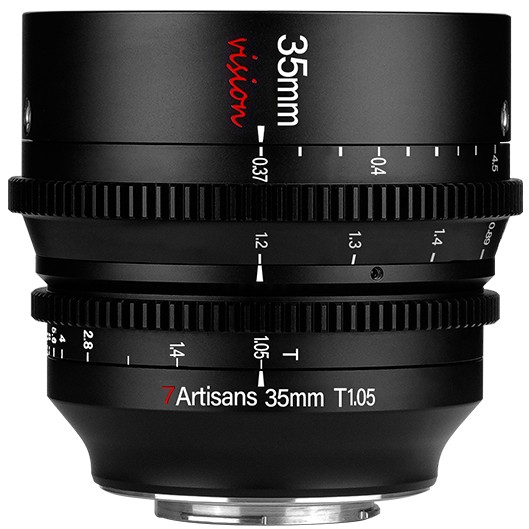 7artisans 35 mm T1.05 Canon (EOS-R Mount) noir
