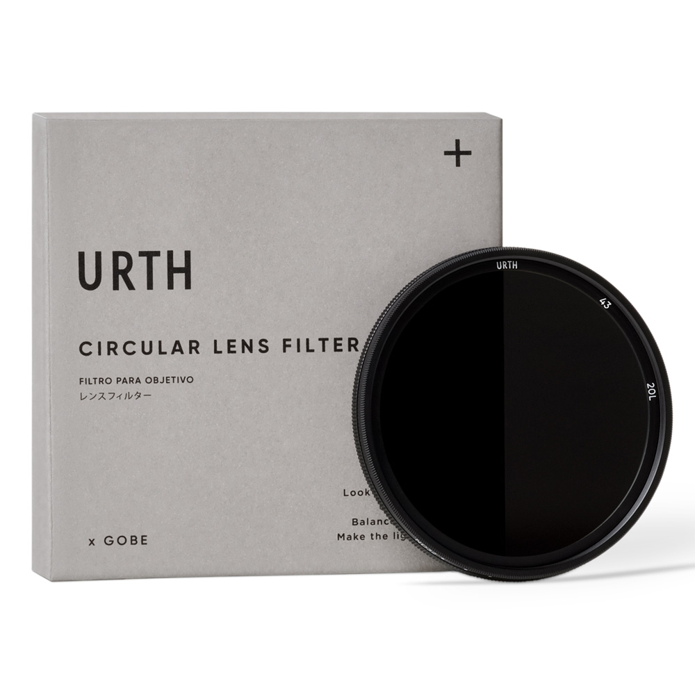 Urth 43mm ND8 128 (3 7 Stop) Filtre à lentille à densité neutre variable (Plus+)