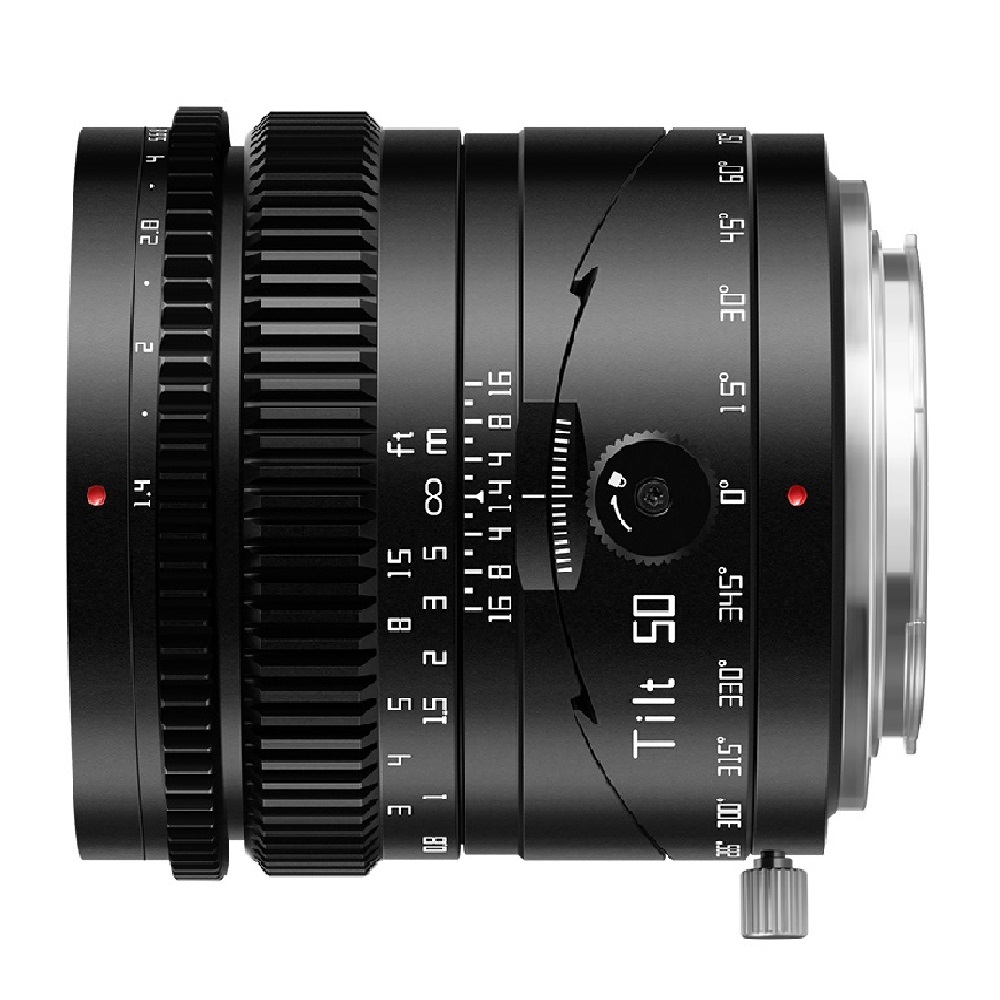TTArtisan Tilt 50mm F/1.4 Canon RF zwart