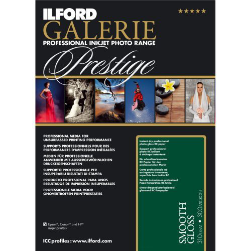 Ilford Prestige Lisse Glacé A4 310g 25 Feuilles