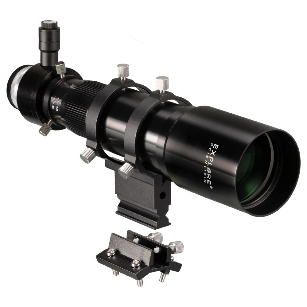 Explore Scientific 10x60 Lunette de visée et de guidage avec mise au point hélicoïdale 1.25/T2
