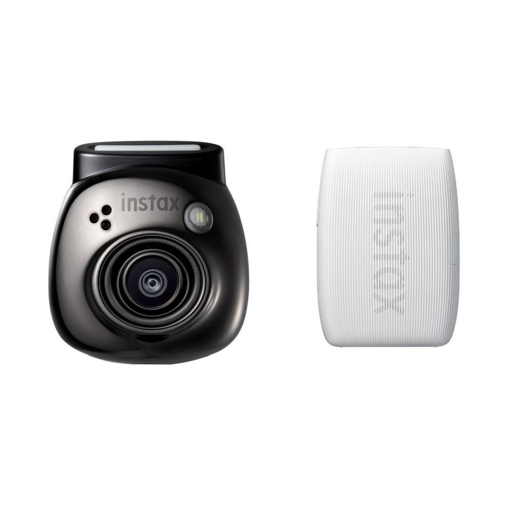 Appareil photo numérique Fujifilm INSTAX PAL, Gem Black + imprimante mini Link 3, Clay White