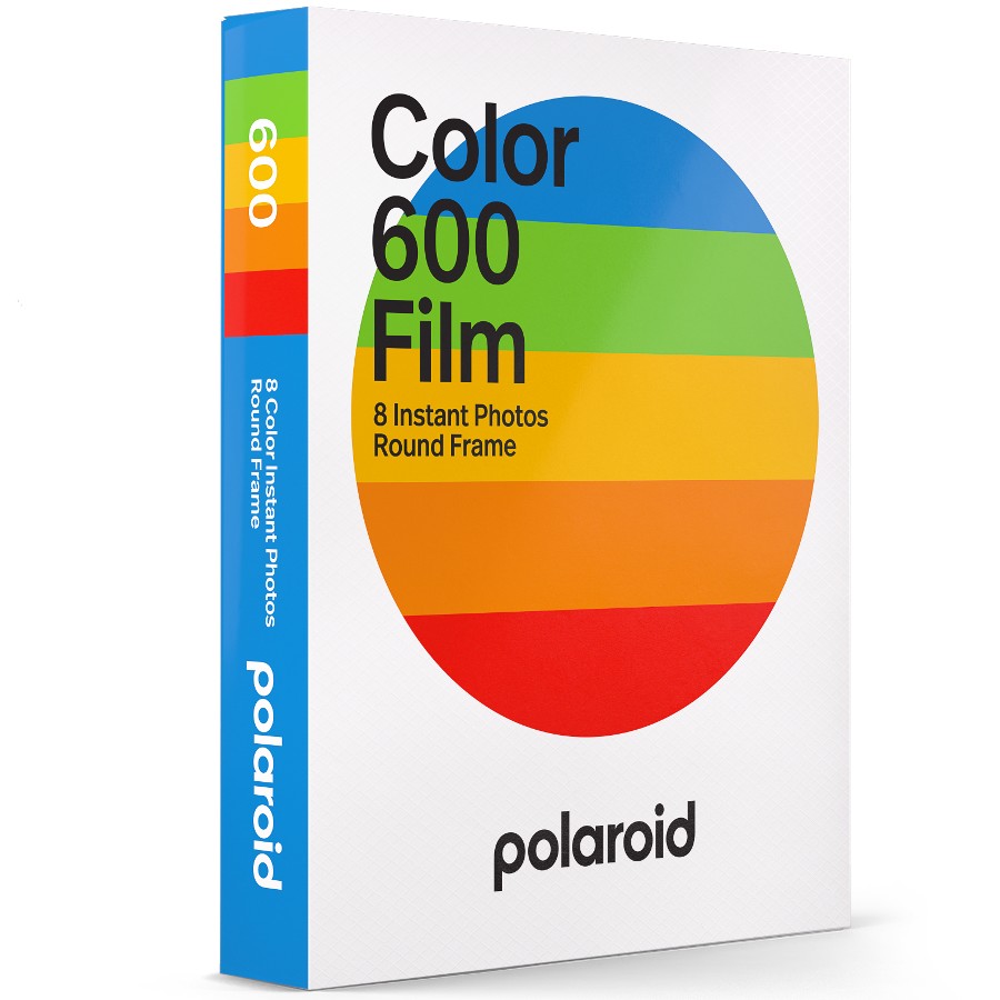 Film Instantané Couleur Polaroid pour Cadre rond 600 Couleurs