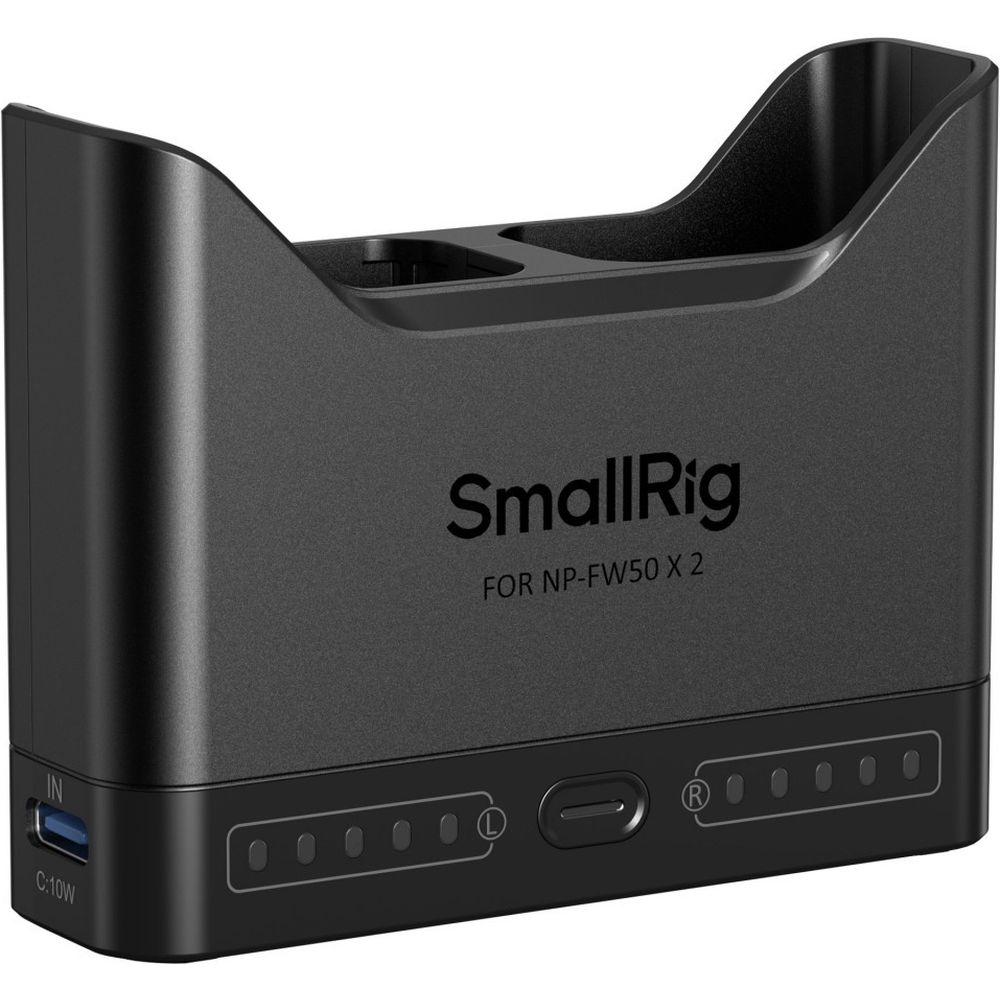 Chargeur de batterie pour appareil photo SmallRig 5493 compatible NP-FW50