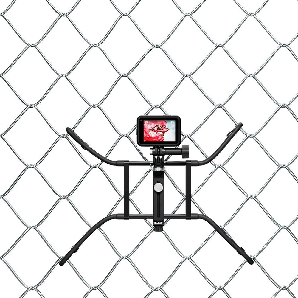 Telesin Fence Mount / support de clôture pour smartphone et GoPro