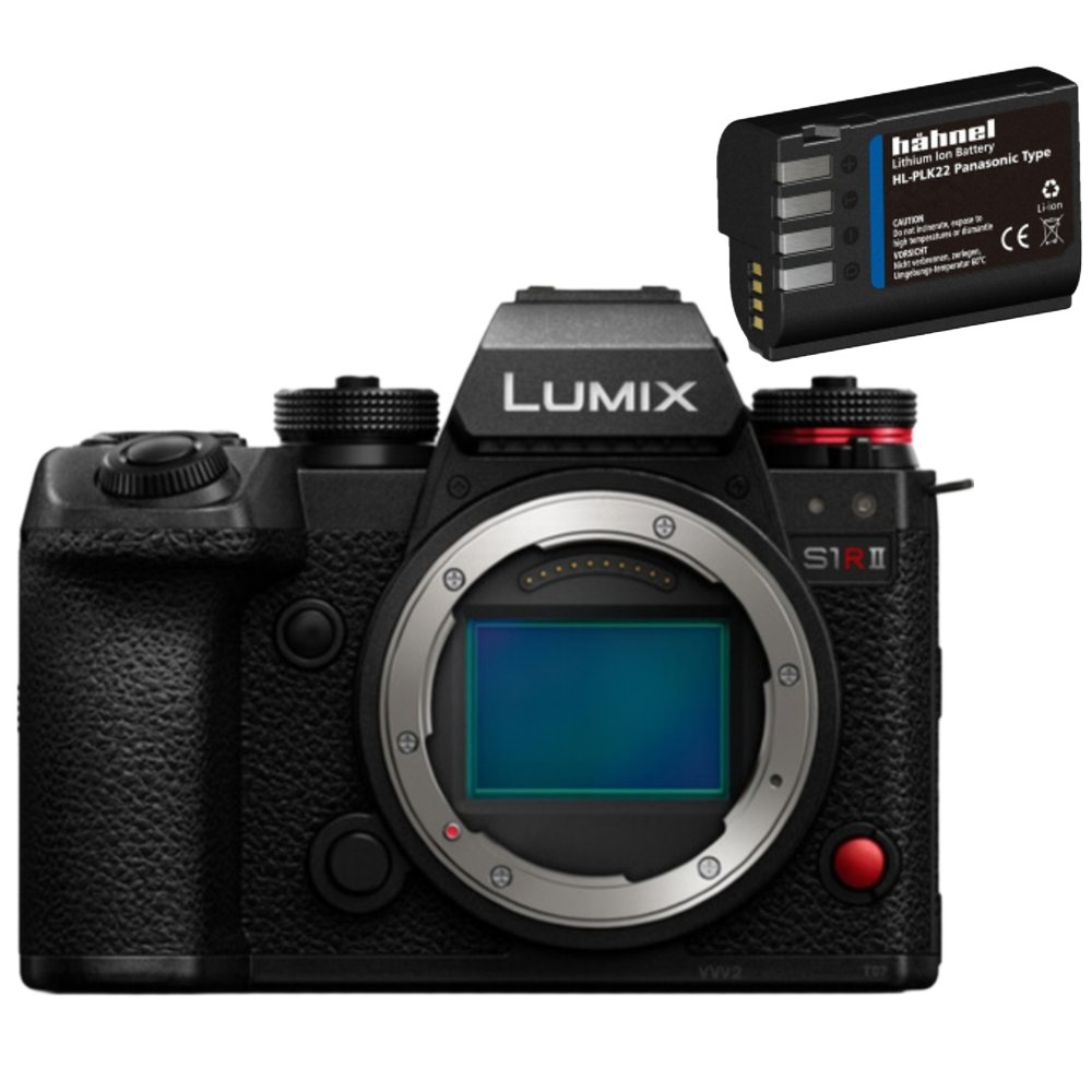 Boîtier Panasonic Lumix DC-S1R mark II + batterie Hahnel DMW-BLK22
