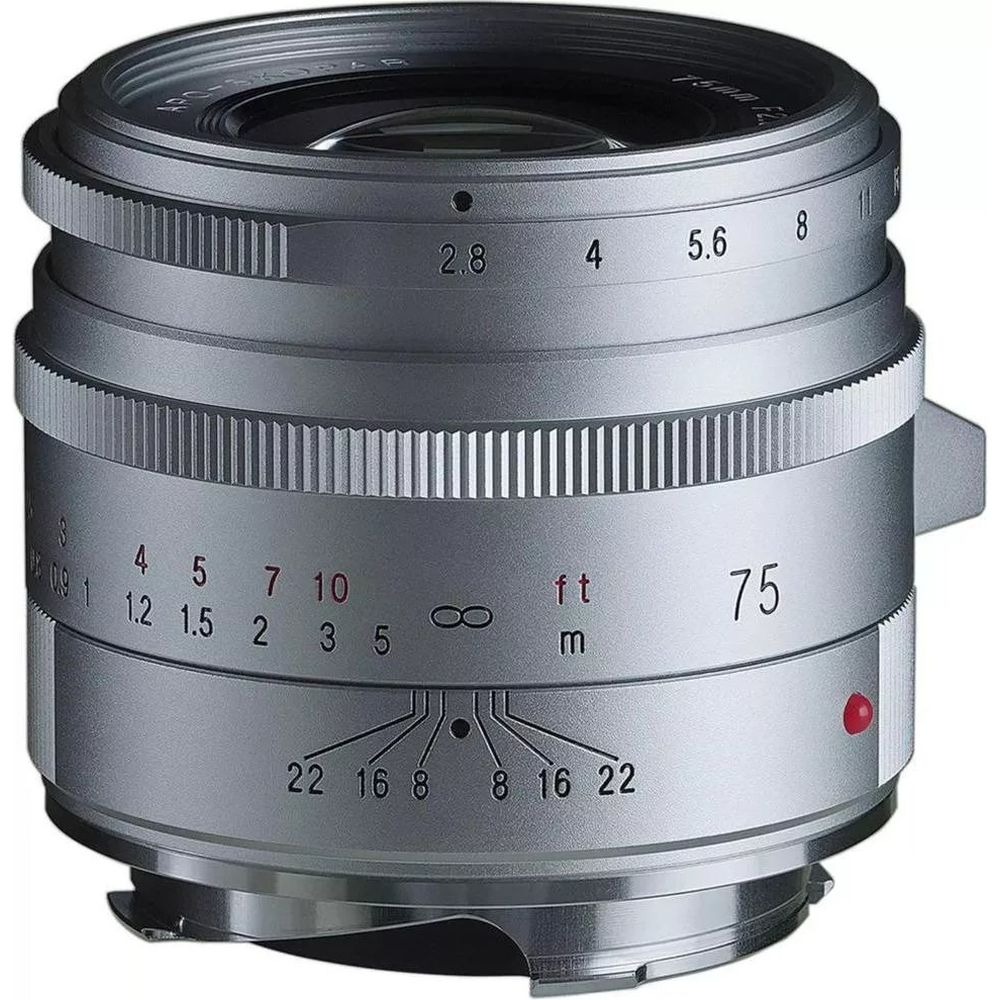 Voigtländer APO-Skopar 75mm F/2.8 Leica M-mount argent