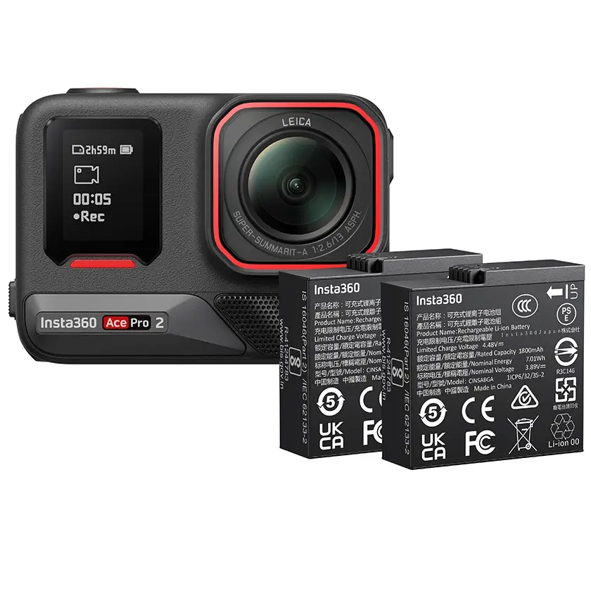 Insta360 Ace Pro 2 Pack double batterie