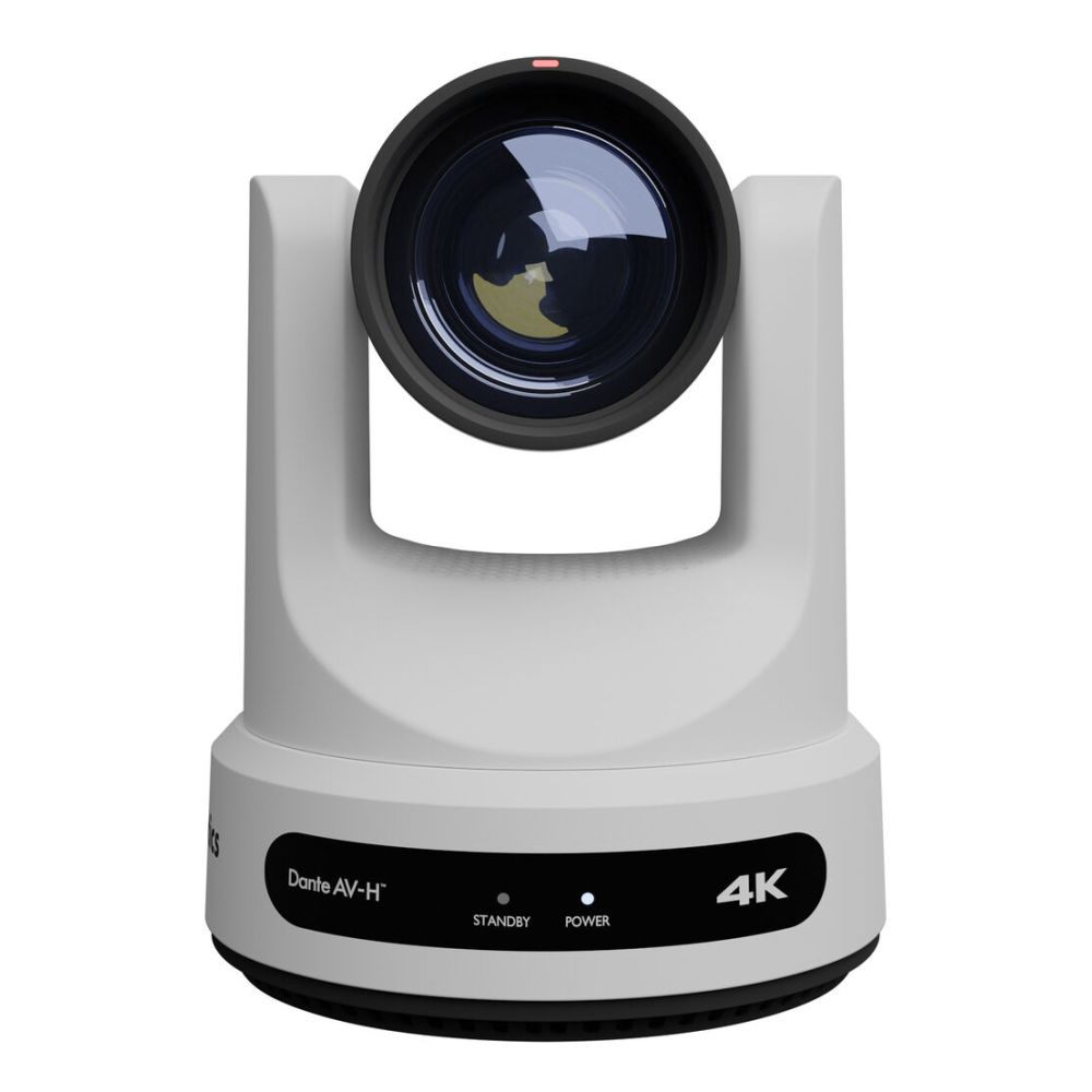 PTZOptics Link 4K, zoom optique 12x, blanc