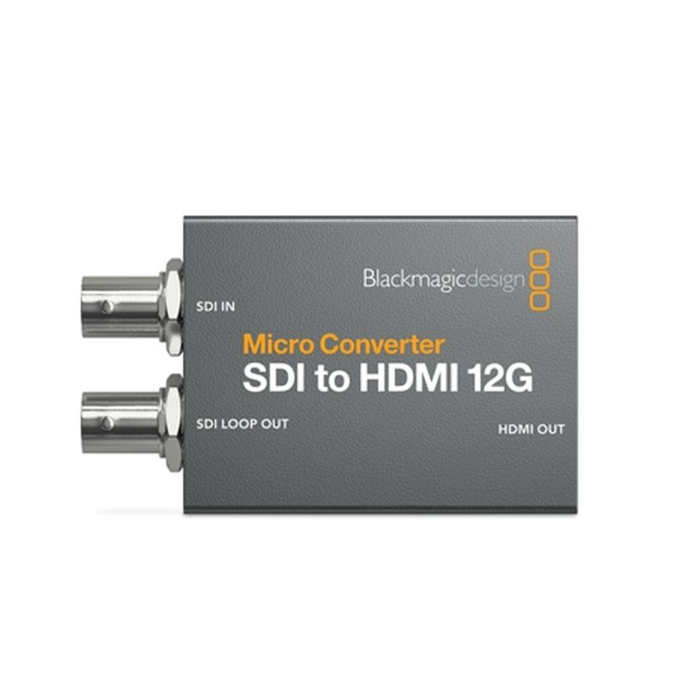 Blackmagic Micro Converter SDI vers HDMI 12G Alimentation