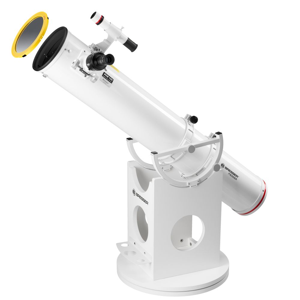 Télescope Dobson planétaire Bresser Messier 6'' avec filtre solaire